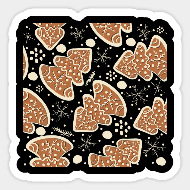 Cookie Sticker by Kristina Stellar Scandinavian Land